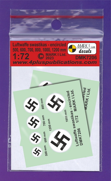 Luftwaffe Swastica's encircled (2 sets) DMK7206