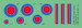 British WWI Night Fighter roundels, Pt.2, (2 sets)  DMK7209