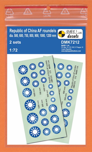 ROCAF roundels, 2 sets  DMK7212