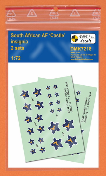 South African Castle Insignia (2 sets) DMK7218