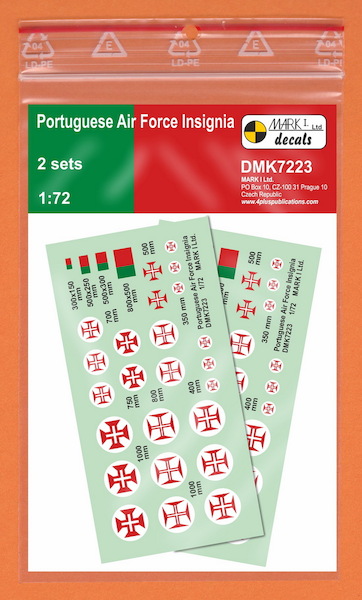 Portuguese AF Insignia, (2 sets) DMK7223