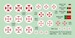 Portuguese AF Insignia, (2 sets)  DMK7223