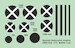 Spanish Nationalis Insignia  (2 sets)  DMK7226