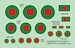 Bangladesh Air Force Insignia, 2 sets  DMK7229