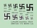 Luftwaffe Swastikas - Black, 2 sets  DMK7230
