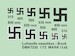 Luftwaffe Swastikas - Black, 2 sets  DMK7230