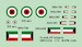 Kuwait AF Insignia, 2 sets  DMK7232