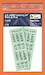 US ARMY Lettering 24" - Black & Blue, 2 sets DMK7234