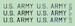 US ARMY Lettering 24" - Black & Blue, 2 sets  DMK7234