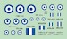 Hellenic AF Insignia, 2 sets  DMK7237