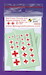 Red Cross circular and square Insignia DMS08