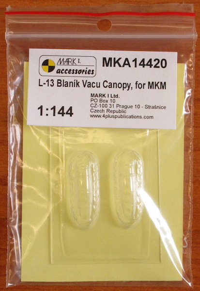 L13 Blanik Vacu canopy set (2x0  MKA14420