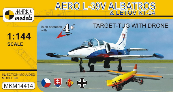 Aero L39V Albatros + KT04 drone (CzAF, Slovak AF, E. & W. Germany)  MKM14414