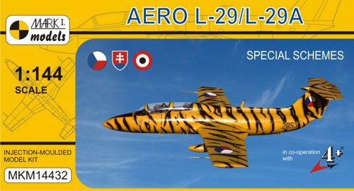 Aero L29/L29A  Delfin Special Schemes (1 kit included)  MKM14432