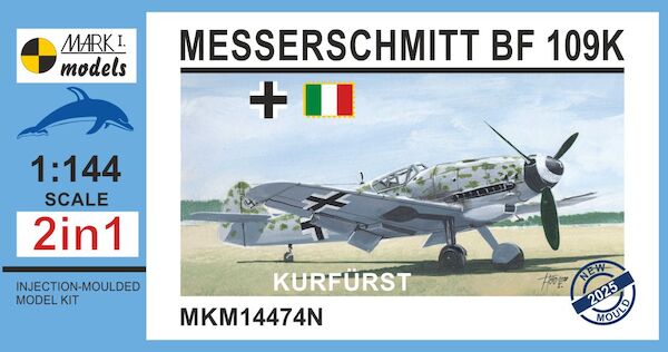 Messerschmitt Bf 109K-4 'Kurfürst'  (2in1 - two kits included)  MKM14474N