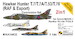 Hunter T.7 (RAF & Export incl. Dutch) Conversion Set (2in1) (Revell) MKA14432