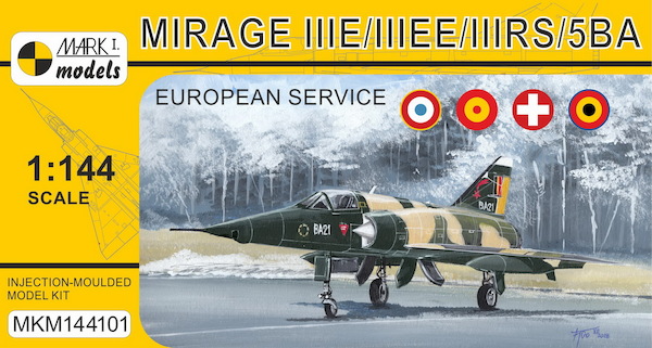 Mirage IIIE/EE/RS/5BA 'In Europe' (French, Spanish, Swiss & Belgian AF)  MKM144101