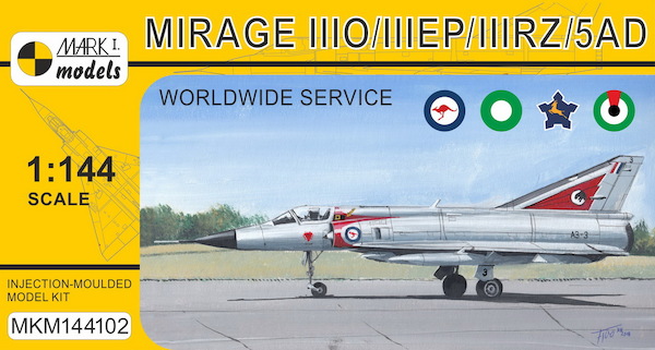 Mirage IIIO/EP/RZ/5AD 'Worldwide Service' (RAAF, PAF, SAAF, UAEAF) MKM144102