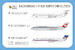 BAC/Rombac 1-11-500 (London European, Bavaria Germanair, JAT) MKM144113