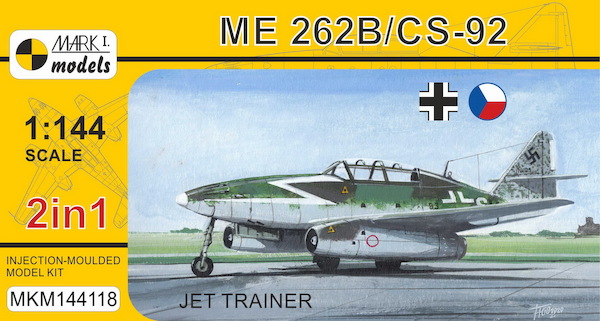 Messerschmitt Me262B / CS92 (Luftwaffe, Czech AF) 2 kit2 included)  MKM144118