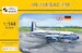 Hawker Siddely HS748/BAe.748 'Civil Livery' (Autair, Scottish European, DLT) (REISSUE) MKM144122L