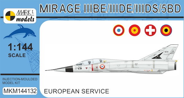 Mirage IIIBE/DE/DS/5BD Two-seater 'European Service' MKM144132