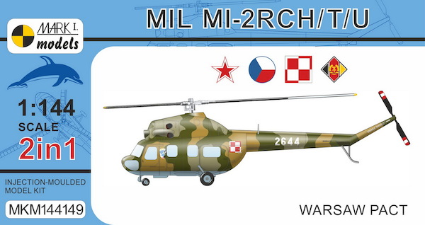 Mil Mi-2RCH/T/U Hoplite 'Warsaw Pact' (2 kits included ) MKM144149