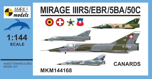 Mirage III & 5 'Canards' (Brasilian, Chilean, Swiss & Belgian AF) MKM144168L