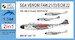 Sea Venom FAW.21/53/ECM.22 'RN and RAN Service' (2 kits included)  REISSUE) MKM144179