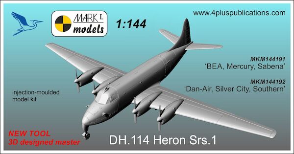 De Havilland DH.114 Heron Srs.1 'BEA, Mercury, Sabena'  MKM144191