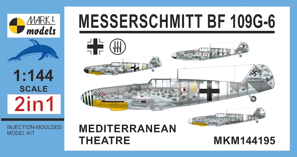 Bf109G-6 'Mediterranean Theatre' (2 kits included)  MKM144195