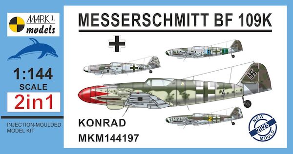 Messerschmitt Bf 109K-4 'Konrad' (2in1 - two kits included)  MKM144197