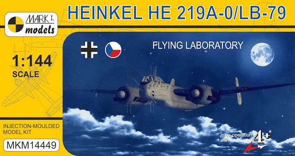 Heinkel He219A-0/LB-79 'Flying Laboratory' (Luftwaffe, Czechoslovak AF) MKM14449