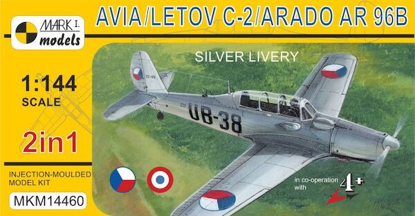Avia/Letov C-2/Ar96B 'Silver Livery' (2 kits included)  MKM14460