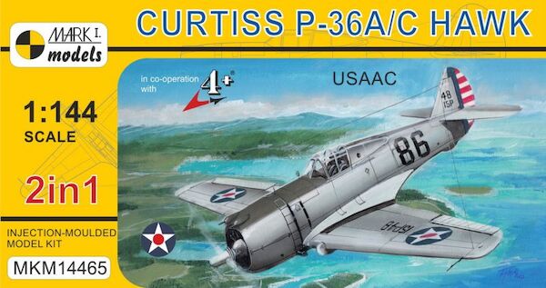 Curtiss P-36 Hawk 'USAAC' (2 kits included) MKM14465