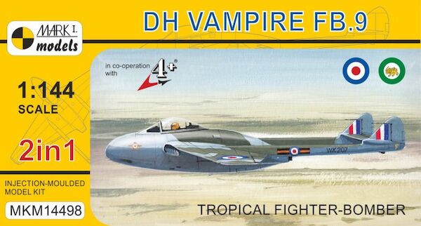 DH Vampire FB.9 'Tropical Fighter-Bomber' (2in1) MKM14498