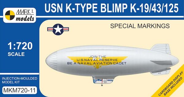 K-type Blimp (K-19/43/125) 'Special Markings'  MKM720-11