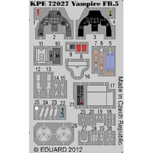 Detailset Finnish Vampire FB5 (Heller/Revell)  KPE72027