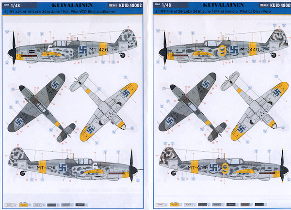 Messerschmitt BF109G-6 (Finnish AF)  KUID48002