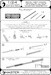 Hispano Mk II 20mm cannon (4pcs) - fit perfectly to Mosquito from Airfix AM-24-004