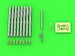 P47 Thunderbolt - details set - Browning .50 blast tubes, gunsight and Pitot Tube AM-24-016