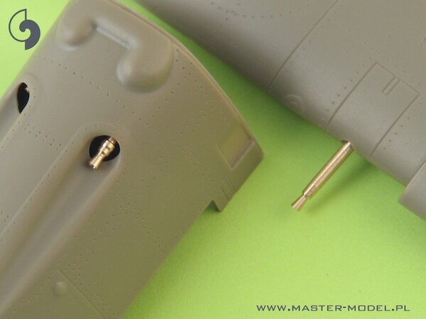 Messerschmitt Bf109E-3 to -E-9, and -T armament set (MG 17 tips, MG FF barrels) AM-32-005