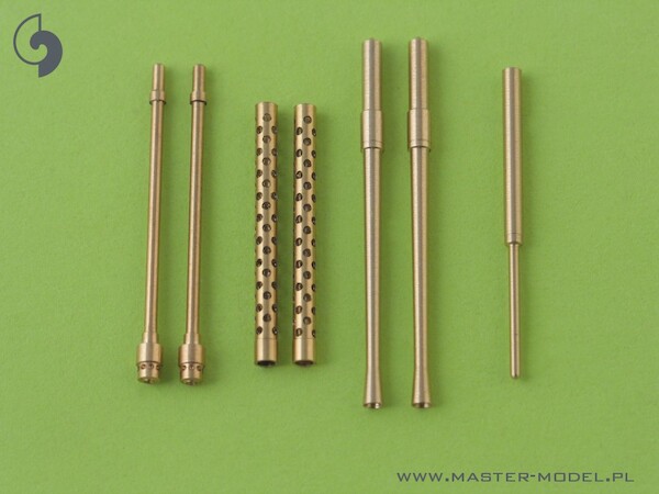 A6M5 Zero armament set (7,7mm, 20mm gun barrels) and Pitot tube AM-32-006
