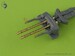 German aircraft machine gun MG 81 and MG 81Z - turned barrels and etched sights (2pcs) AM-32-026