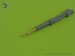 German aircraft autocannon MG FF - turned barrels and etched sights (2pcs) AM-32-027