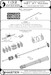 M61 A1 Vulcan - Six-barrelled rotary 20mm cannon - turned barrels with etched barrel clamps  AM-32-029