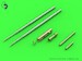 Mikoyan MiG17A/P/F (Fresco A, B, C) - 37mm and 23mm gun barrels set & Pitot Tubes AM-32-069