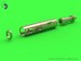 Mikoyan MiG17A/P/F (Fresco A, B, C) - 37mm and 23mm gun barrels set & Pitot Tubes AM-32-069