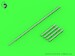 Mikoyan MiG19PM (Farmer E) Missile rail nose parts & Pitot Tube AM-32-073
