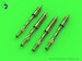 De Havilland Mosquito NF Mk.II / FB Mk.VI - Pitot tube & armament set (Browning .303 barrels and Hispano 20mm barrel tips)(Tamiya) AM-32-083